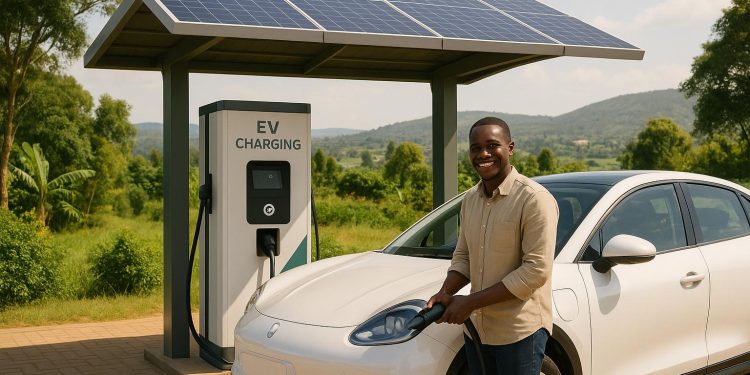 Rwanda invests in solar-powered EV charging stations across districts