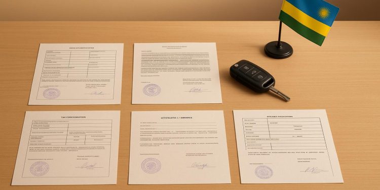 6 Documents You Need to Register a Car in Rwanda