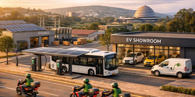 Top 5 Industries Benefiting from EV Growth in Rwanda