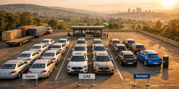 Best Countries to Import Cars to Rwanda in 2026 (Japan, UAE, Europe)