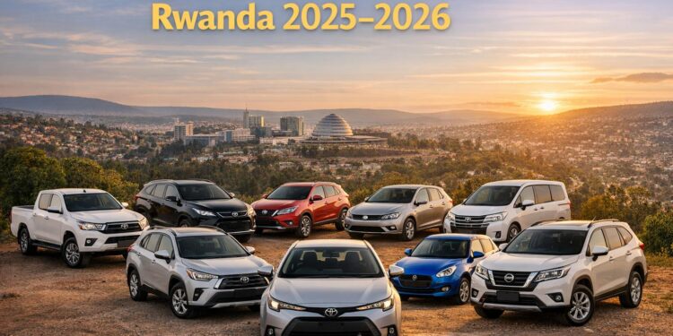 Top 10 Most Popular Cars in Rwanda in 2025–2026